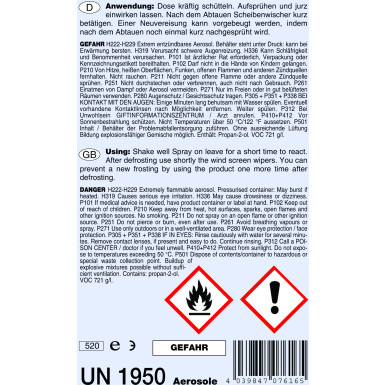 STC Entfroster - Spray 400 ml | 7616 STC Entfroster - Spray 400 ml | 7616