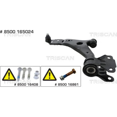 8500 165024 Lenker, Radaufhängung