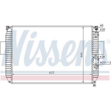 Wasserkühler LKW | IVECO GAMMA S 96 | 61975 Wasserkühler LKW | IVECO GAMMA S 96 | 61975
