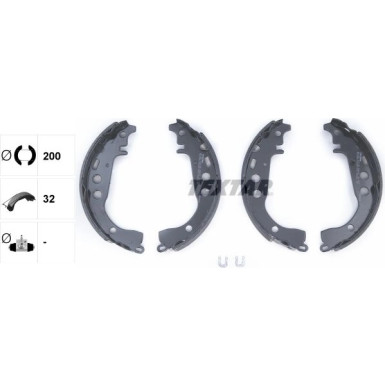 91053500 Bremsbackensatz