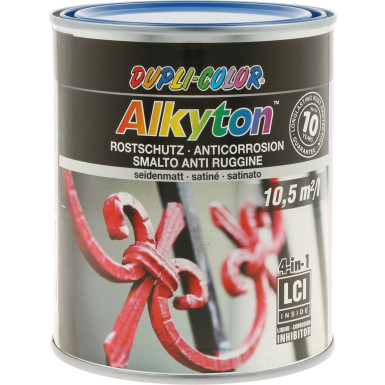 Dupli-Color Alkyton enzianblau seidenmatt 750ml | 314001