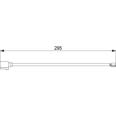 1 987 474 565 Warnkontakt, Bremsbelagverschleiß