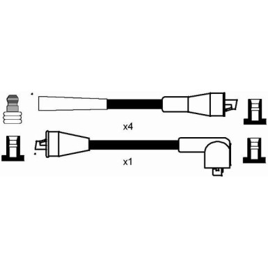 NGK | Zündleitungssatz 7375