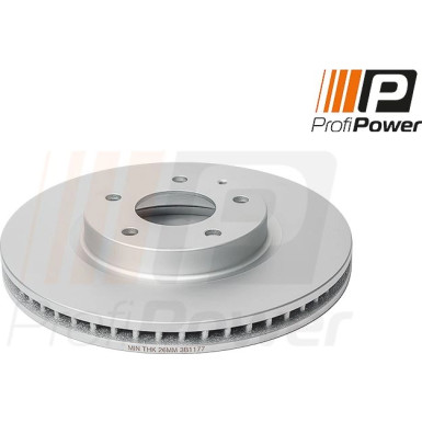 PROFIPOWER Bremsscheibe | 3B1177