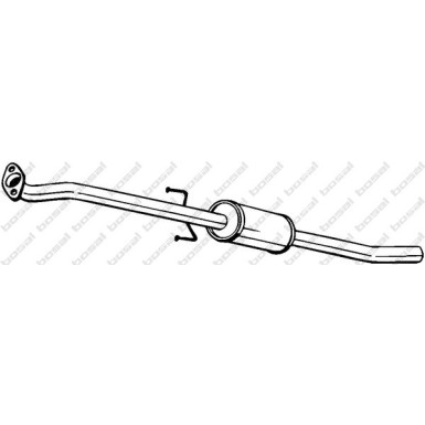 282-903 Mittelschalldämpfer 282-903 Mittelschalldämpfer