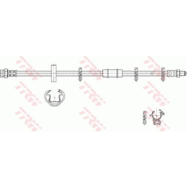 Bremsschlauch VA | FIAT Uno 85 | PHB243