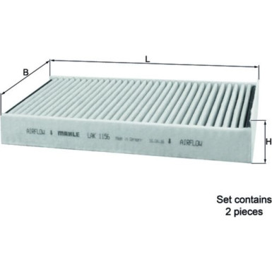 MAHLE Filter, Innenraumluft