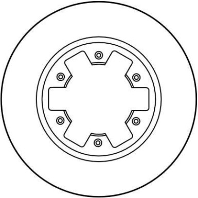Bremsscheibe Nissan P. Terrano | DF1965