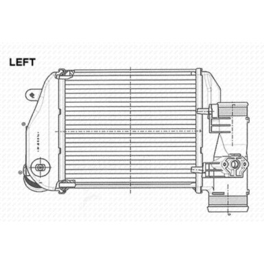 NRF Ladeluftkühler 30767