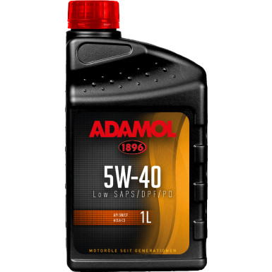 01180340 Adamol 1896 5W-40 Low SAPS/DPF 1L