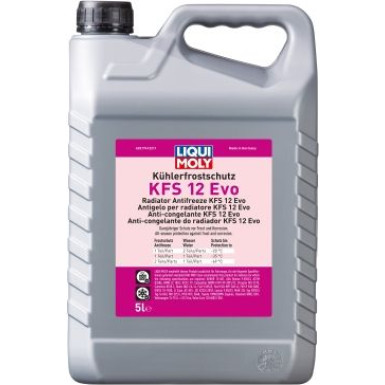 Liqui Moly Kühlerfrostschutz KFS 12 Evo 5 l | 5 l, Kanister Kunststoff Liqui Moly Kühlerfrostschutz KFS 12 Evo 5 l | 5 l, Kanister Kunststoff