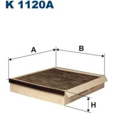 FILTRON Filter, Innenraumluft | K 1120A