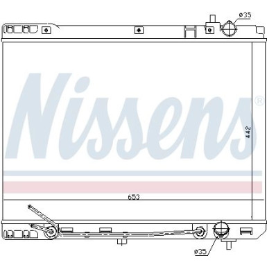 Wasserkühler PKW | KIA CARNIVAL D AUT 05 | 66671