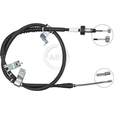 A.B.S. Handbremsseil Seilzug Festellbremse | K10043