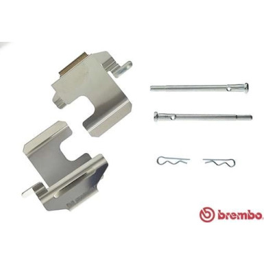 BREMBO Zubehörsatz, Scheibenbremsbelag A 02 244 PRIME LINE