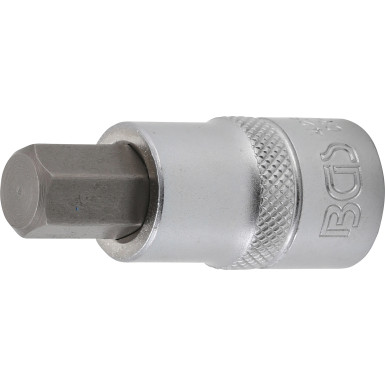 BGS Bit-Einsatz | Antrieb Innenvierkant 12,5 mm (1/2"""") | Innensechskant 12 mm | 4256