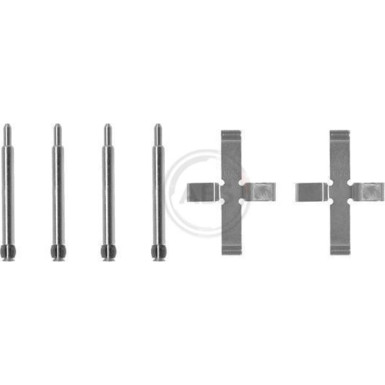 0980Q Zubehörsatz, Scheibenbremsbelag