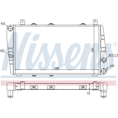 Wasserkühler PKW | SKODA Favorit,Felicia | 64011