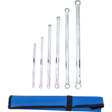 BGS Doppel-Ringschlüssel-Satz mit E-Profil-RiNGK | öpfen | extra lang | SW E6 x E7 - E22 x E24 | 6-tlg | 70331 BGS Doppel-Ringschlüssel-Satz mit E-Profil-RiNGK | öpfen | extra lang | SW E6 x E7 - E22 x E24 | 6-tlg | 70331