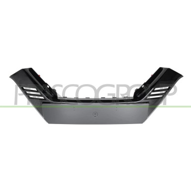 KENNZEICHENHALTER +GITTER SCHWARZ GLANZ | NISSAN QASHQAI 7,17 | 4461,345,5