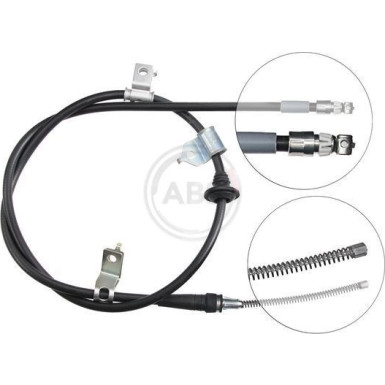 A.B.S. Handbremsseil Seilzug Festellbremse K19367