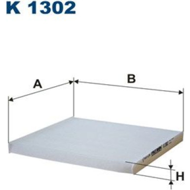 FILTRON Filter, Innenraumluft K 1302