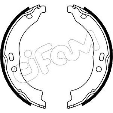 CIFAM Bremsbackensatz, Feststellbremse 153-094