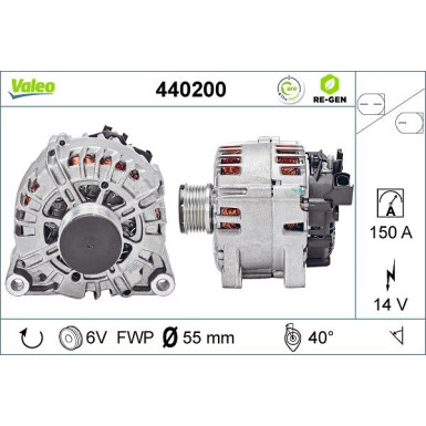 Generator VALEO RE-GEN AT 440200