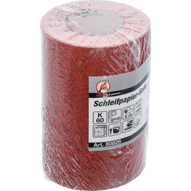 BGS Schleifpapier-Rolle 115 mm x 5 m Körnung 60 BGS Do it yourself 80826