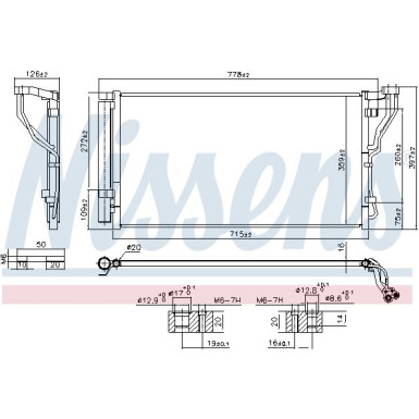 Kondensator PKW | Hyundai Sonata 2.0 CVVT 10 | 940851