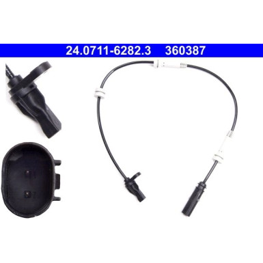 ATE ABS Sensor | 24.0711-6282.3