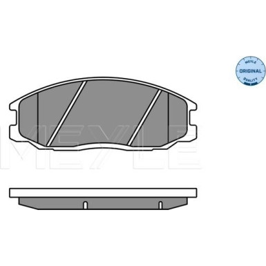 Bremsbelagsatz Hyundai P. H-1/Santa Fe 01- Mit Sensor | 025 235 6916/W