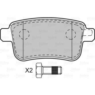 VALEO Bremsbeläge VALEO Bremsbeläge
