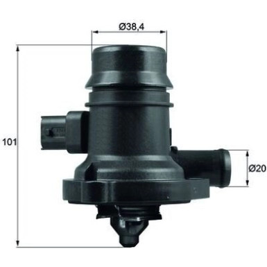 Kennfeldthermostat OPEL Astra J/Corsa D 06 BEHR TM 36 103