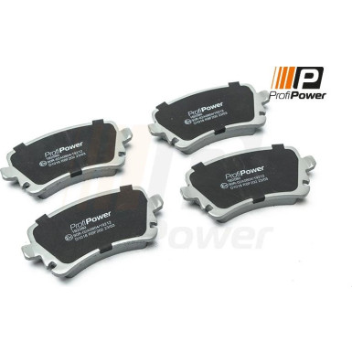 PROFIPOWER Bremsbelagsatz, Scheibenbremse | 1B2080