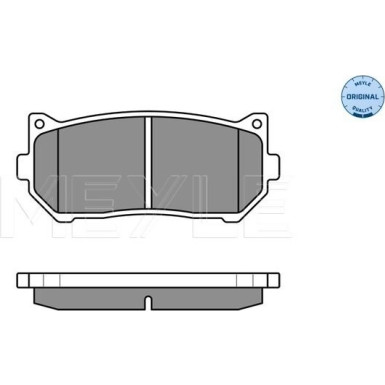 Bremsbelagsatz Kia T. Shuma/Clarus 97- Mit Sensor | 025 234 5513/W