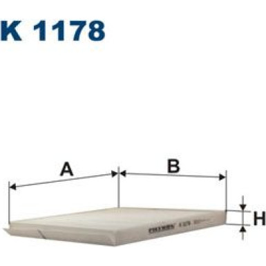 FILTRON Filter, Innenraumluft K 1178