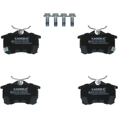 KAMOKA Bremsbelagsatz, Scheibenbremse JQ1013012