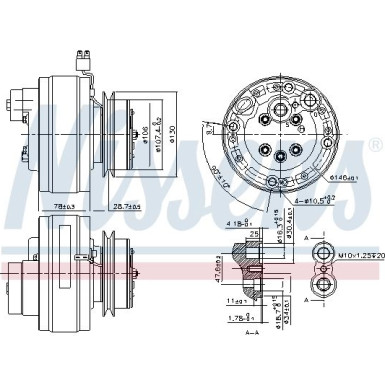 Kompressor PKW | Mercedes (W123) 76 | 890368