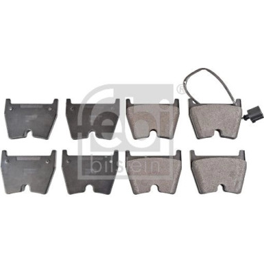 FEBI BILSTEIN Bremsbelagsatz, Scheibenbremse 116426 FEBI BILSTEIN Bremsbelagsatz, Scheibenbremse 116426