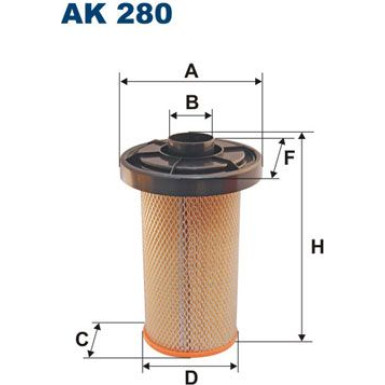 FILTRON Luftfilter | AK 280