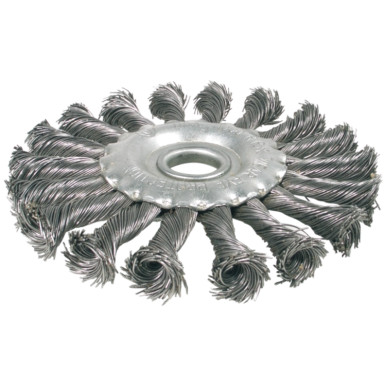 63354SB SW-Stahl Rundbürste gezopft 115 mm