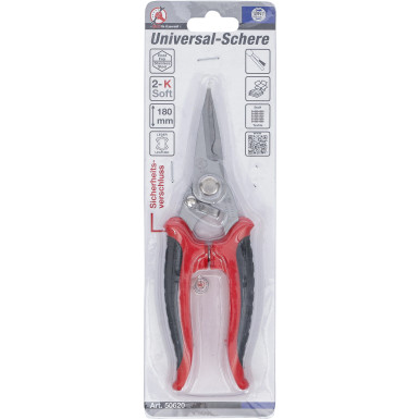 BGS Universal-Schere | Edelstahl | 180 mm | 50620