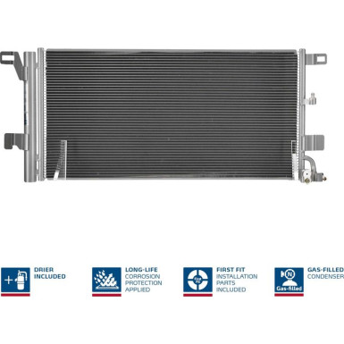 Kondensator PKW Audi A4 15 FIRST FIT 940752