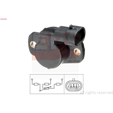 Sensor, Drosselklappenstellung | 1.995.093