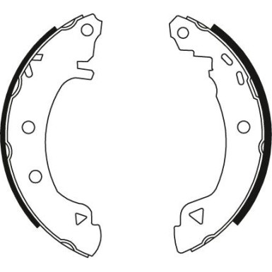41 461 005 Bremsbacken | ALFA 33,CITR AX,REN 19 86 | GS8631