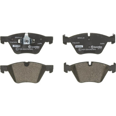 BREMBO Bremsklötze Xtra VA BMW 1, 3 03-13 XTRA LINE P 06 040X