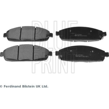 Bremsbelagsatz Jeep P. Commander/Grand Cherokee 3.0-5.7 V8 4X4 05-10 | ADA104219