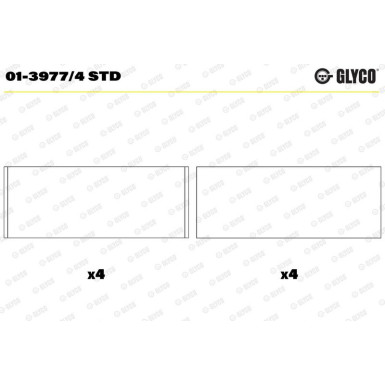 PLEUELLAGER 01-3977/4 STD