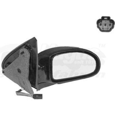 VAN WEZEL Außenspiegel 1858808 HAGUS